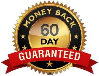 60-Day Money Back Guaranteed seal